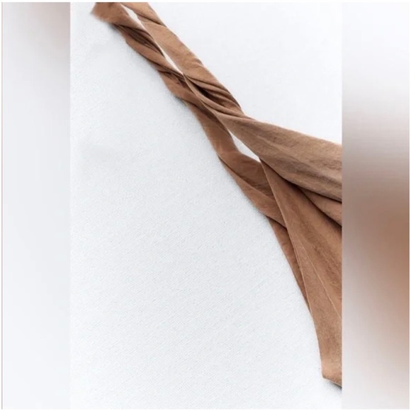 ZARA LIMITED EDITION FRINGED SARONG STYLE DRESS - Picture 8 of 10